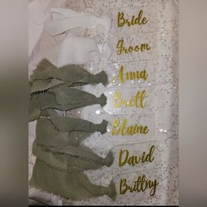 ✨ Custom Handwritten Acrylic Place Cards ✨